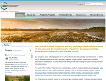 Tablet Screenshot of iucn-uk-peatlandprogramme.org